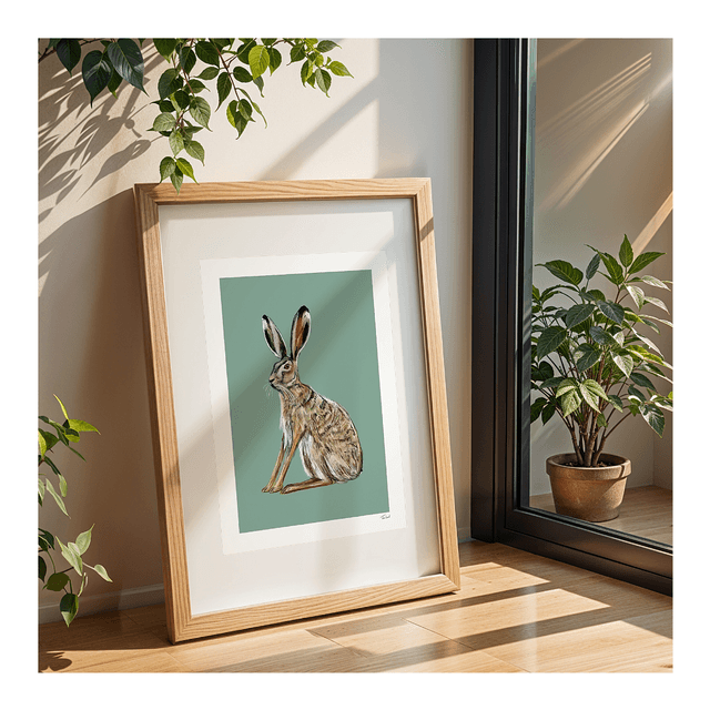 'Hare' art print