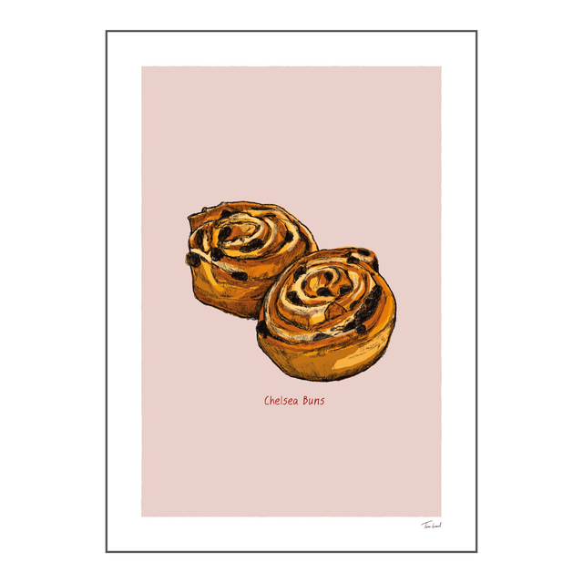 'Chelsea Buns' art print