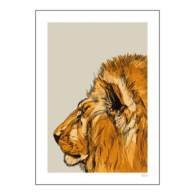 'Lion' art print