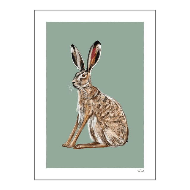 'Hare' art print