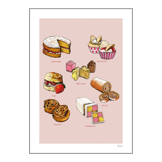 'Great Bakes' art print
