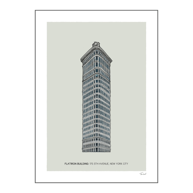 'The Flatiron Building' art print