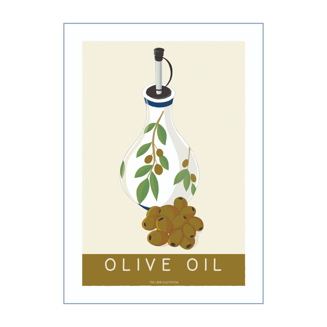 'Olive Oil' art print