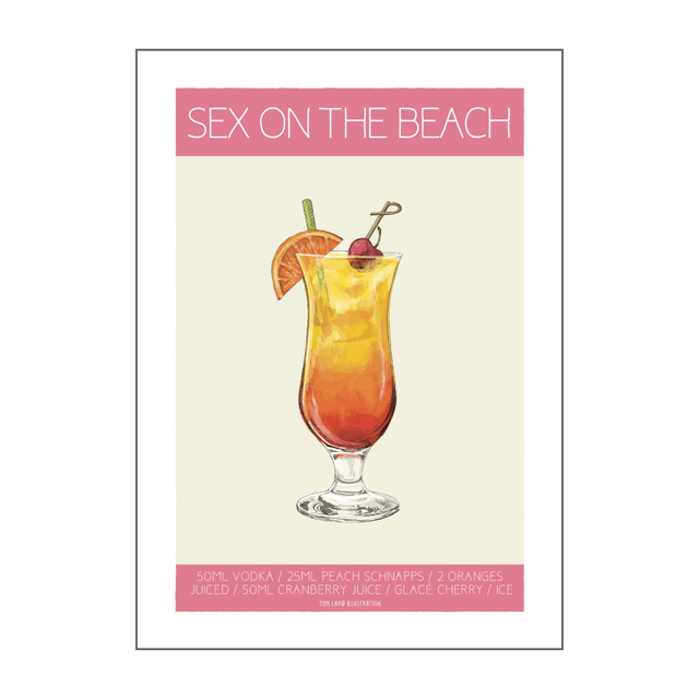 'Sex on the Beach' art print