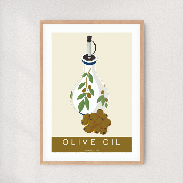 'Olive Oil' art print