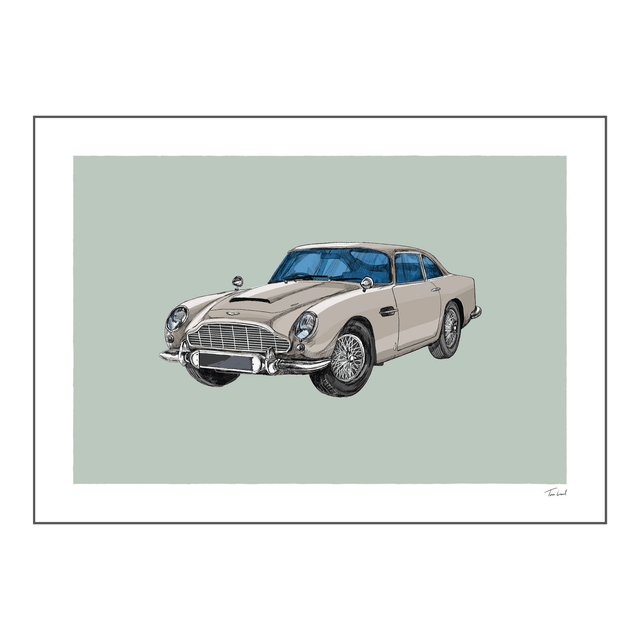 'Aston Martin DB5' art print