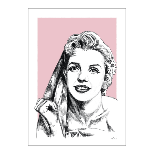 'Marilyn Monroe' art print