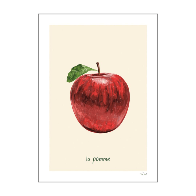 'La pomme' art print