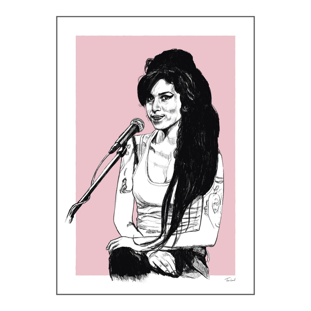 'Amy Winehouse' art print