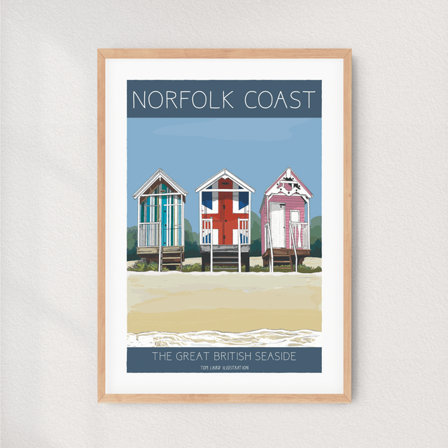 'Norfolk Coast' art print