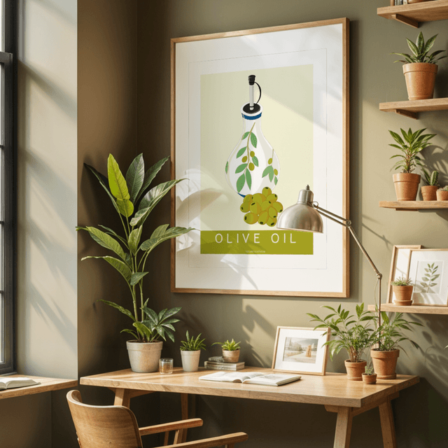 'Olive Oil' art print