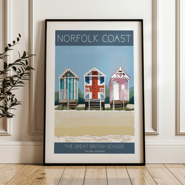 'Norfolk Coast' art print