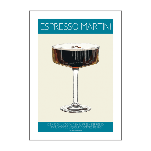 'Espresso Martini' art print