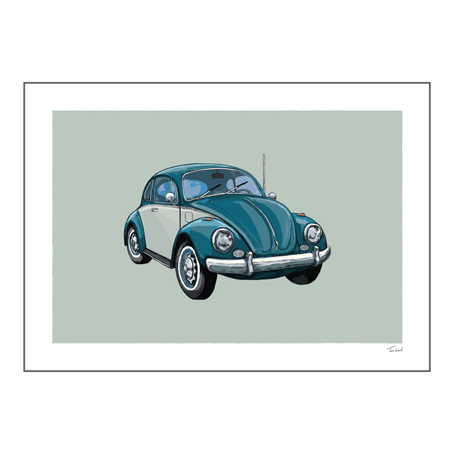'Volkwagen Beetle' art print