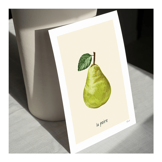 'La poire' art print