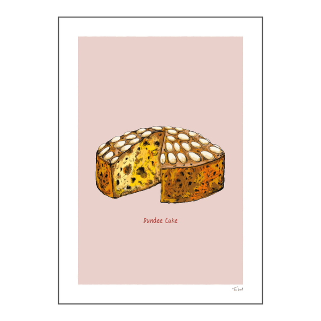 'Dundee Cake' art print