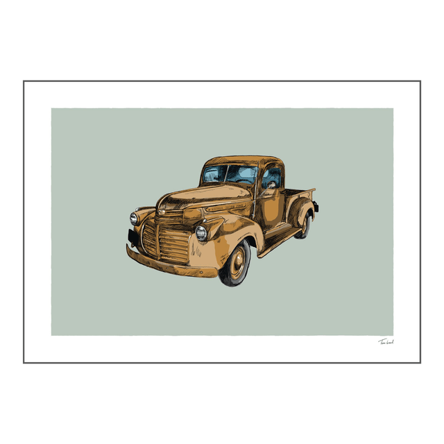 'GMC Truck' art print