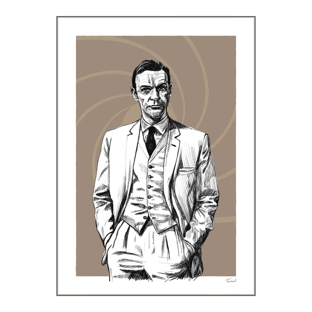 'Sean Connery' art print