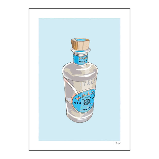 'Malfy Gin' art print