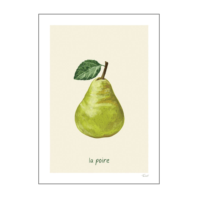 'La poire' art print