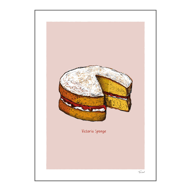 'Victoria Sponge' art print