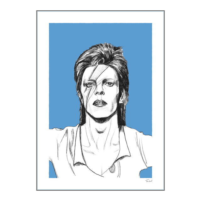 'David Bowie' art print