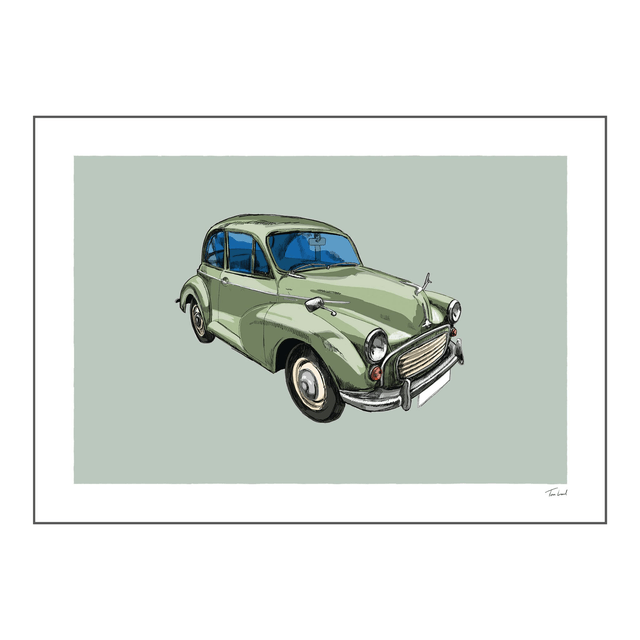 'Morris Minor' art print