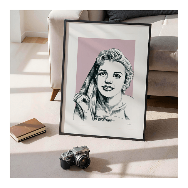 'Marilyn Monroe' art print