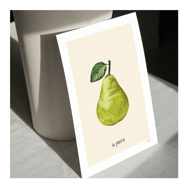 &#039;La poire&#039; art print