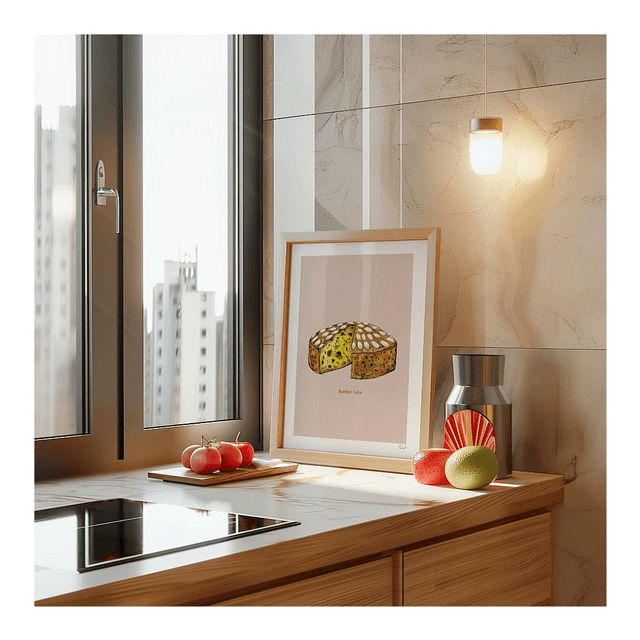 &#039;Dundee Cake&#039; art print