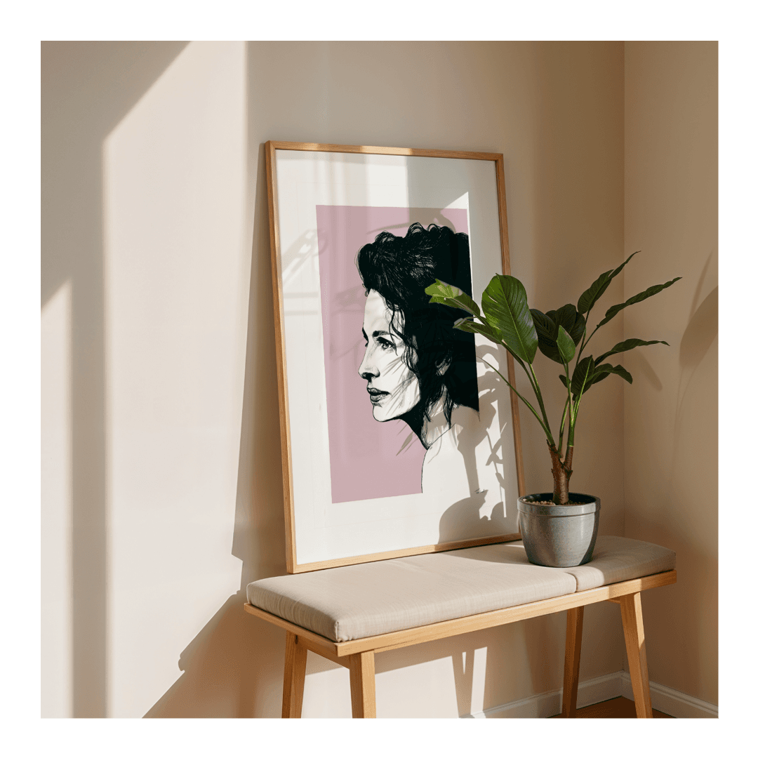 'Julia Roberts' art print